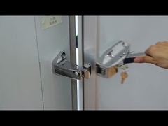 เครื่องทำความเย็น Back Load Display ตู้เย็นตู้แช่แข็งพร้อมประตูกระจกความหนาของแผง 75 มม