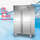 0°C - 10°C เครื่องตู้เย็นตั้งตั้งพาณิชย์ อุปกรณ์เย็น เครื่องตู้เย็นสแตนเลส