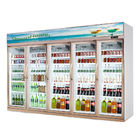 ร้านค้า ตู้แช่เครื่องดื่มเชิงพาณิชย์ 5 ประตูกระจก ตู้เย็น ตู้แช่แข็ง พัดลม คูลลิ่ง Type