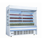 R404a Refrigerant Multideck Open Chiller ประสิทธิภาพที่เสถียรอายุการใช้งานยาวนาน