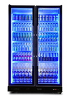 R404a ตู้แช่เครื่องดื่มเชิงพาณิชย์ตู้แช่เบียร์แสดงตู้เย็น