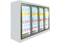 ตู้แช่ Multideck Chiller ประหยัดพลังงานแนวตั้งพร้อมตู้แสดงสุราแบบประตูตู้เย็น