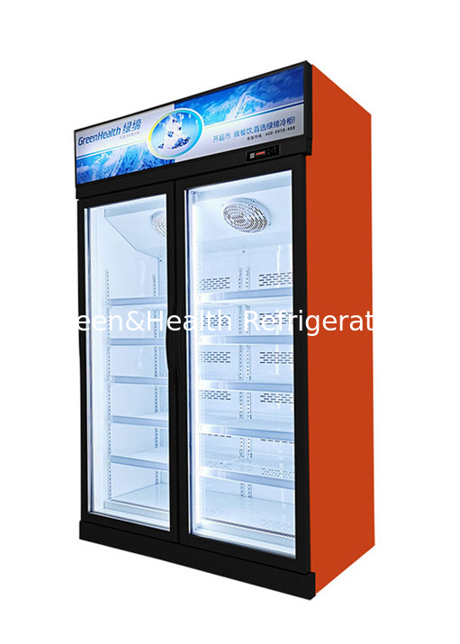 ตู้แช่เย็น 3 ประตู แนวตั้ง Hyper Market ตู้แช่เย็น 220V 1450L