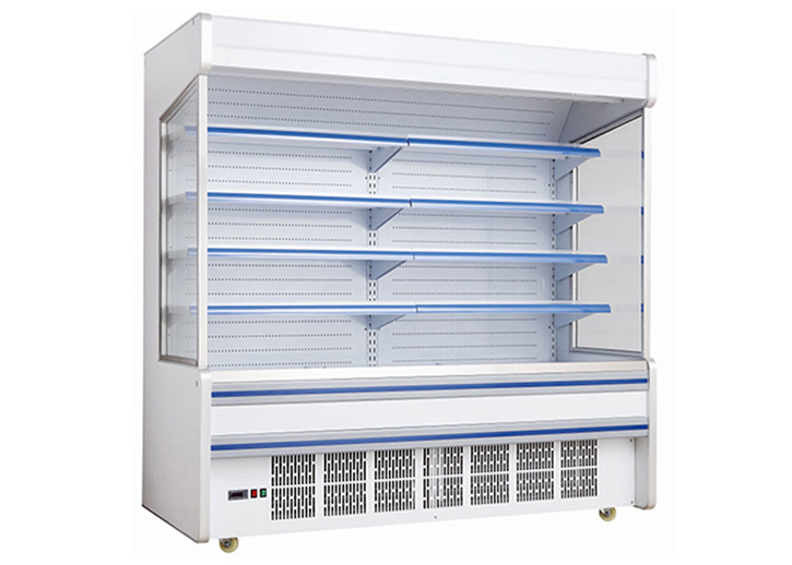 2.5m Plug In System 4 Layers ร้านค้าเปิดตู้เย็นสําหรับการแสดงสินค้า