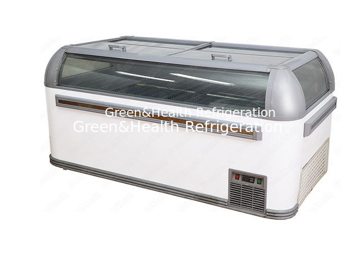ระบบละลายน้ำแข็งอัตโนมัติ Island Freezer สำหรับ Supermarket Frezzer
