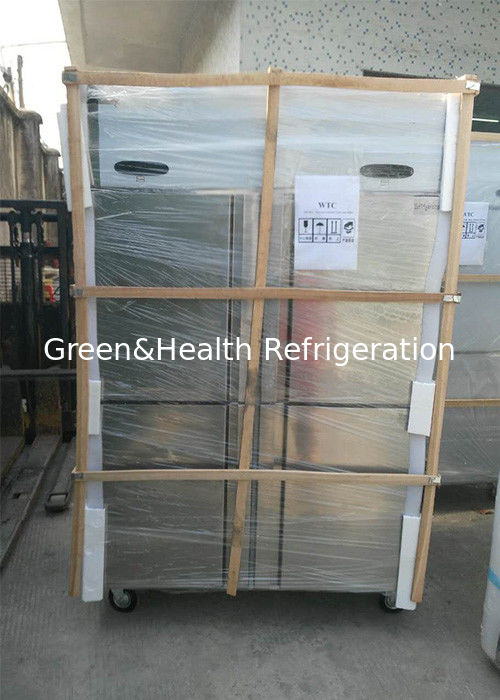 เครื่องต้มเย็นแบบขายด้วยสแตนเลส ที่สามารถเข้าถึงได้ ด้วยระบบอัตโนมัติลดน้ําแข็ง และไฟ LED สําหรับห้องครัวร้านอาหาร