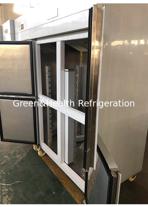 เครื่องต้มเย็นแบบขายด้วยสแตนเลส ที่สามารถเข้าถึงได้ ด้วยระบบอัตโนมัติลดน้ําแข็ง และไฟ LED สําหรับห้องครัวร้านอาหาร