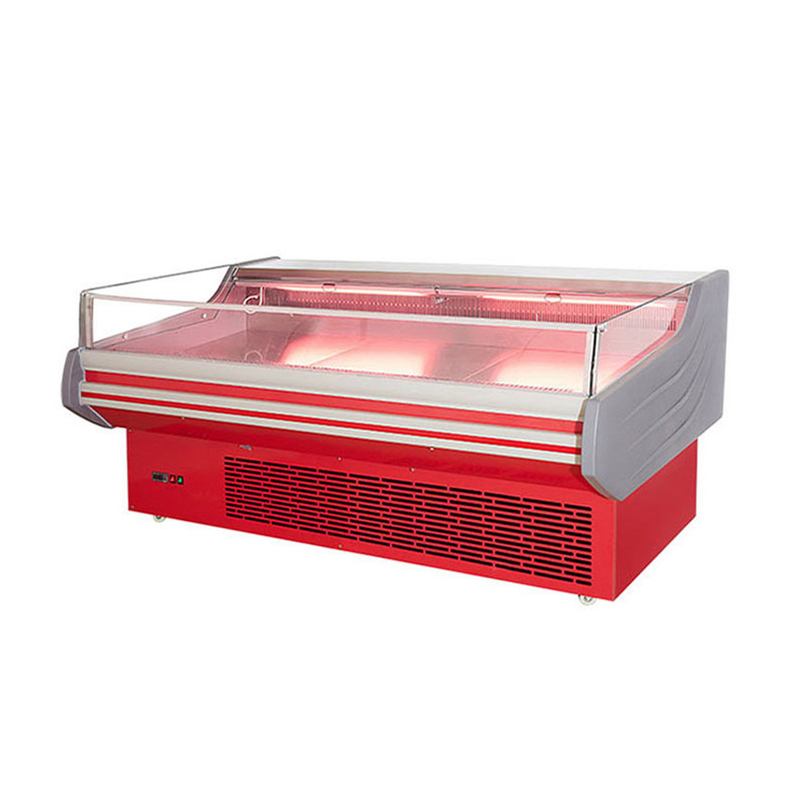 ไลด์ ไลท์ เนื้อ Display เครื่องเย็น สแตนเลส ภายใน อัตโนมัติ defrost -2 ~ 8 C