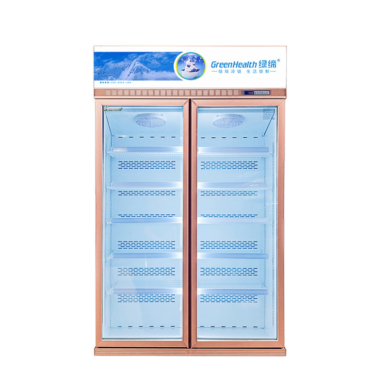 ประหยัดพลังงาน ปรับปรุงการแสดงสินค้าการค้า Freezer สําหรับการอนุรักษ์อาหาร