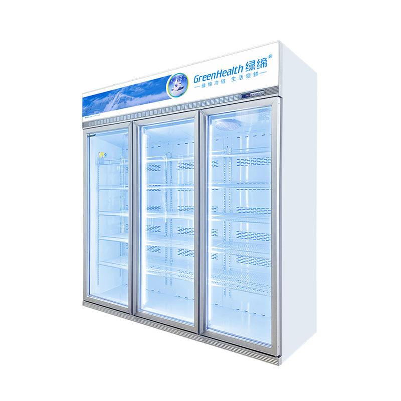 ประหยัดพลังงาน ปรับปรุงการแสดงสินค้าการค้า Freezer สําหรับการอนุรักษ์อาหาร
