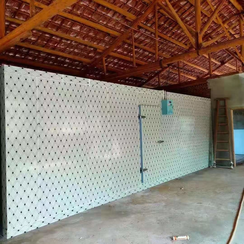 ห้องเก็บอาหารเย็น Walk-In's Cooler Walk-In Freezer พร้อมระบบเย็น