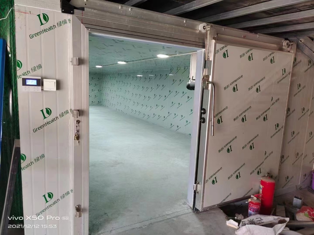 ห้องเก็บอาหารเย็น Walk-In's Cooler Walk-In Freezer พร้อมระบบเย็น
