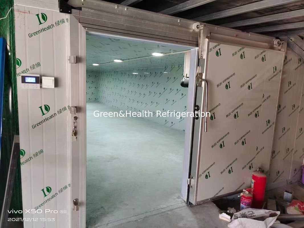 ตู้เย็นและตู้แช่แข็งแบบ Walk-In สำหรับเชิงพาณิชย์ พร้อมขนาดที่ปรับแต่งได้ ฉนวนโพลียูรีเทนความหนาแน่นสูง และคอมเพรสเซอร์ Copeland