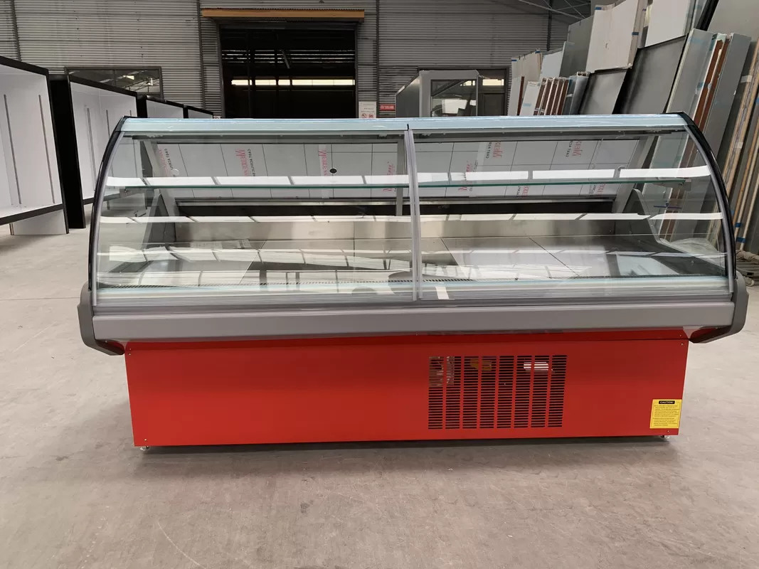 220/50hz โวลเตชั่นก๊าซ R404a อาหารที่ปรุงอาหาร