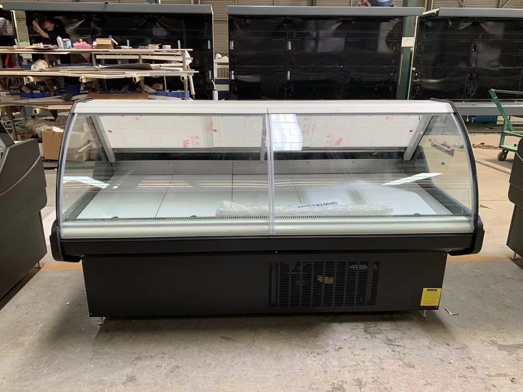 220/50hz โวลเตชั่นก๊าซ R404a อาหารที่ปรุงอาหาร