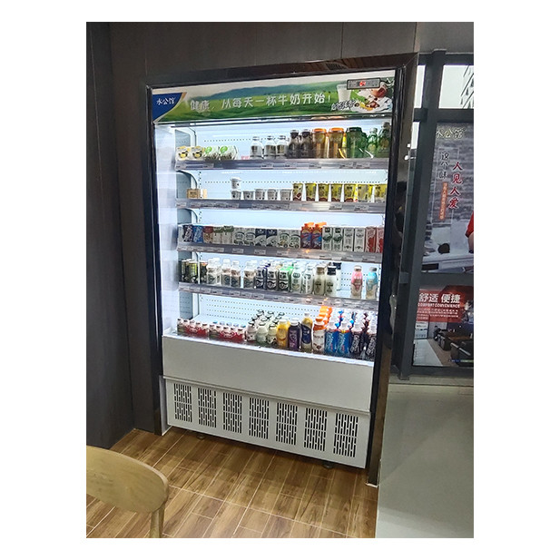 รายการการค้าขนาดเล็ก รายการเปิดชนิด Chiller ตู้ผ้าม่านอากาศ ในร้านค้า / ร้านค้าขนาดเล็ก