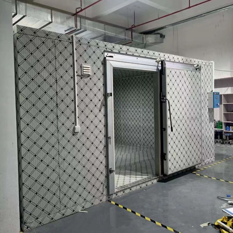 ห้องเย็นขนาดใหญ่สำหรับเก็บอาหาร ห้องเย็นแบบวอล์คอิน พร้อมระบบทำความเย็น