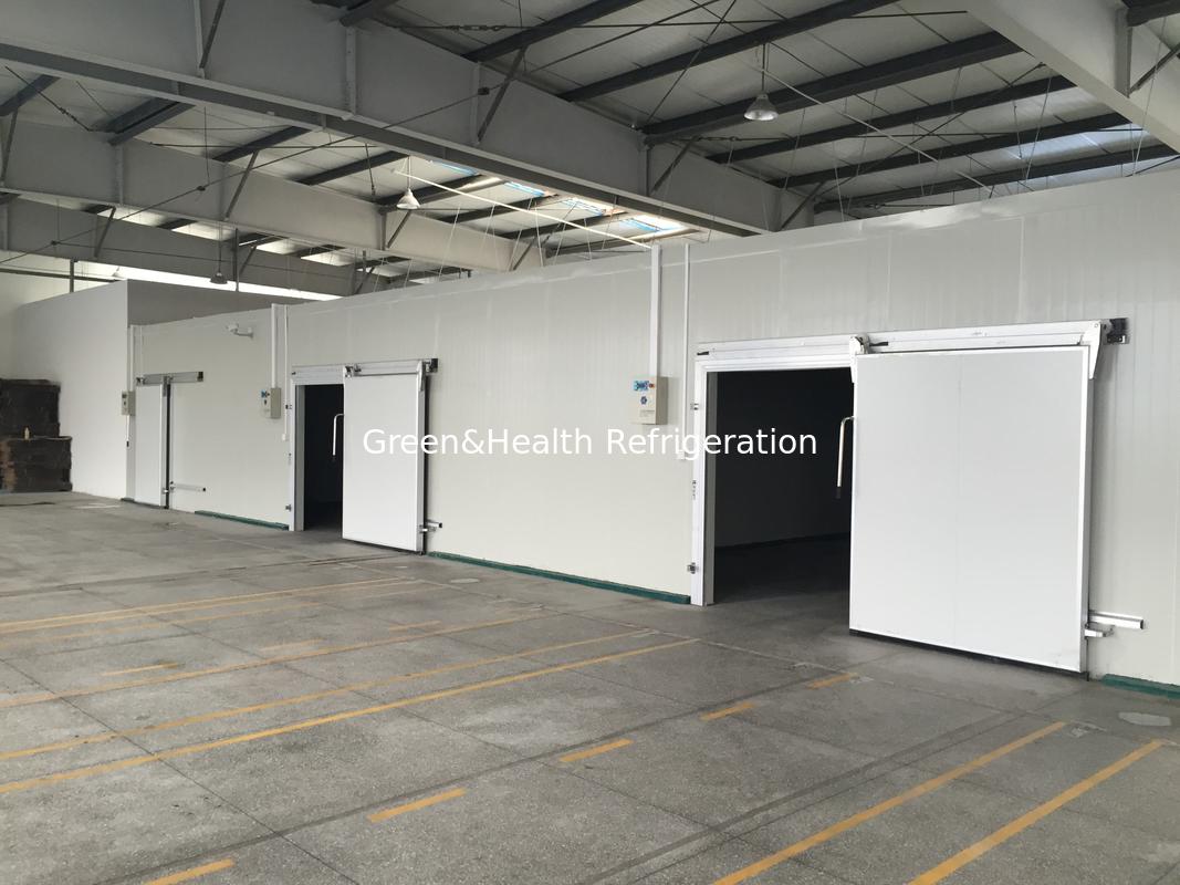 การออกแบบโมดูลาร์ ห้องเย็นแบบวอล์กอิน ตู้แช่เย็น คลังสินค้า สำหรับขาย