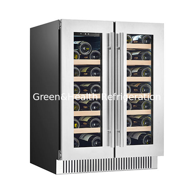 ETL Certificate Factory Direct Sales 68 กระป๋อง Oak Laminated ไวน์แดง จอเย็น จอเย็นไวน์แดง