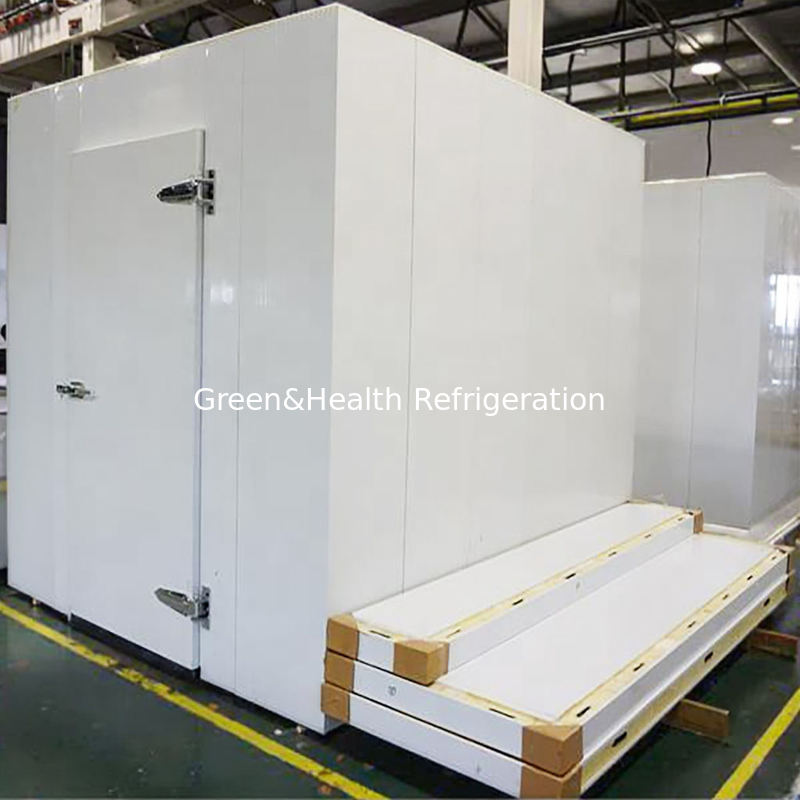 Guangzhou Customise Walk in Freezer Cold Storage Room Unit สําหรับการประมวลผลเนื้อสัตว์