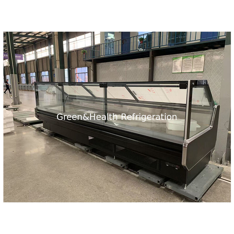 ซุปเปอร์มาร์เก็ต การออกแบบการเย็นแบบสแตตติก ด้วยเครื่องระเหยการใช้แรงโน้มถ่วง