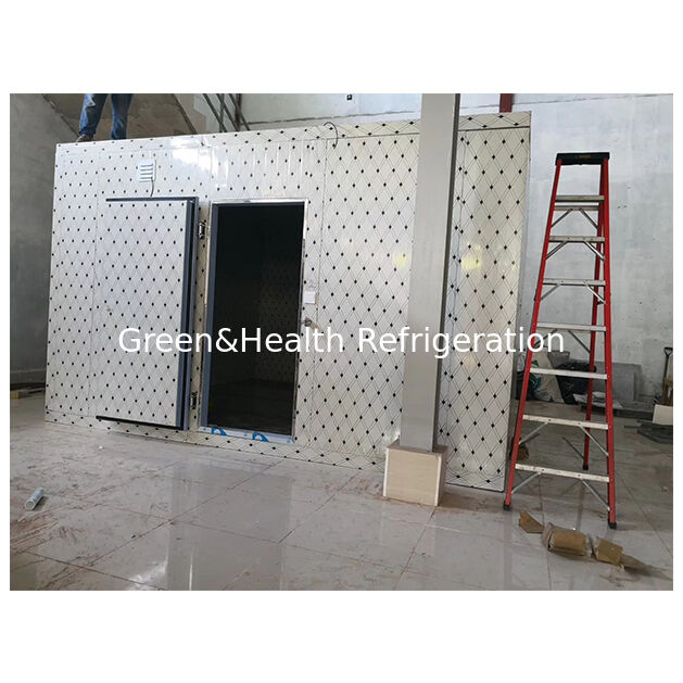 ห้องเย็นโพลียูรีเทนโฟมแข็งแบบกำหนดเองพร้อมระบบควบคุมอุณห Digital Electronic และระบบละลายน้ำแข็งไฟฟ้าอัตโนมัติ