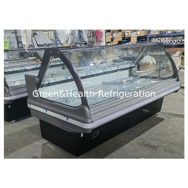 ด้านติดตั้งเครื่องปรับอากาศนําเข้า Flip Cover อาหารที่ปรุงอาหารที่เย็น