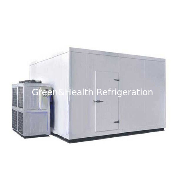 ซูเปอร์มาร์เก็ต ขนาดใหญ่ เชิงพาณิชย์ จัดเก็บผลิตภัณฑ์อาหารในห้องเย็นแช่แข็ง