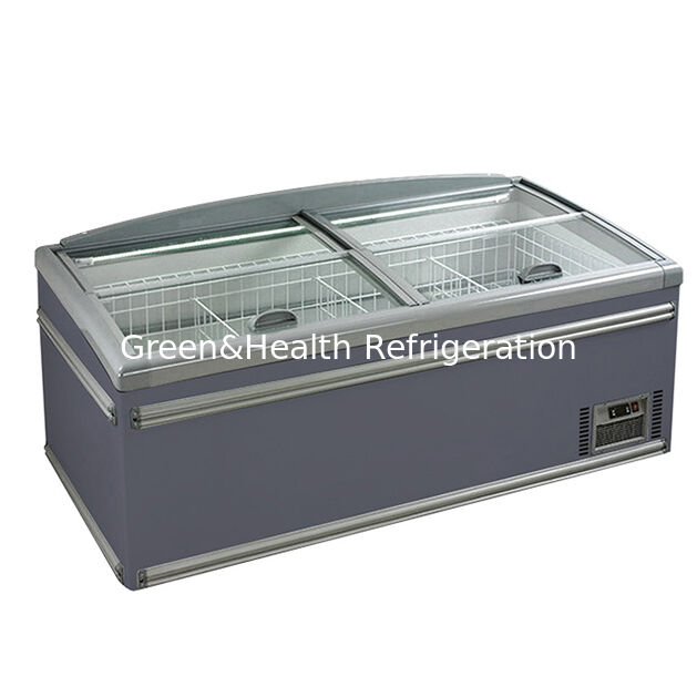 ประเภทการเก็บรักษา เครื่องเย็นลึก เครื่องเก็บสินค้าขนาดใหญ่สําหรับการค้า เครื่องเย็นเกาะ