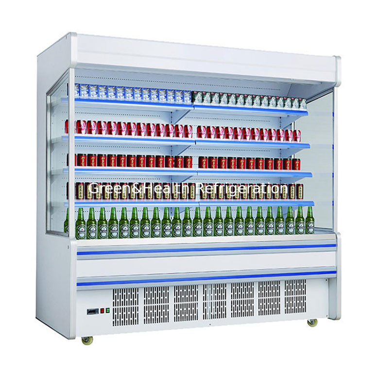 ซุปเปอร์มาร์เก็ต Multideck Display Refrigerator Chiller Plug In System/ ตู้แสดงผลไม้และผัก