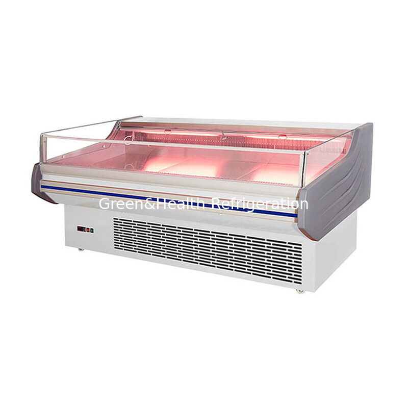 เครื่องต้มเนื้อแสดงภาพจากเหล็กไร้ขัดเหล็ก พร้อมแสง LED และอัตโนมัติในการหดน้ําแข็งสําหรับการใช้งานทางการค้า