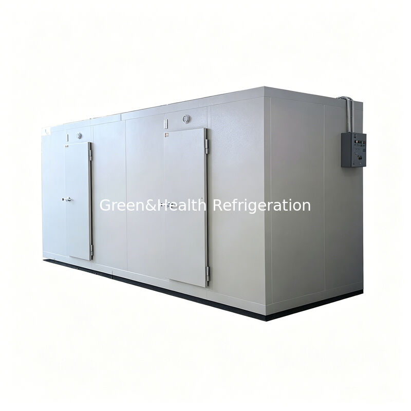 เครื่องทำความเย็นอุตสาหกรรมคลังสินค้าห้องเย็นสำหรับอาหารแห้ง -10C อุณหภูมิ