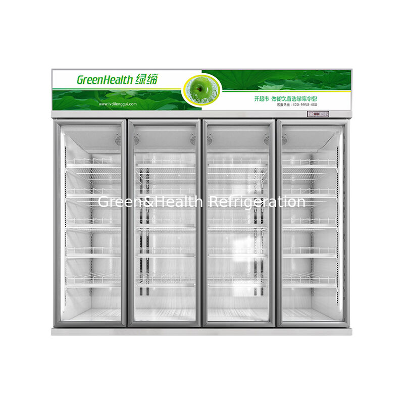 กรีนเฮลท์ LG-1000W ตู้เย็นเครื่องดื่มอ่อนแอ 3 ประตู