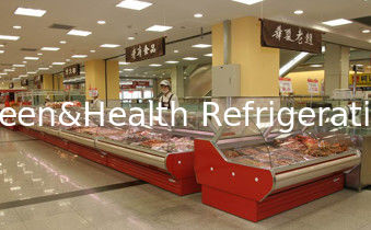 สร้างโครงการซูเปอร์มาร์เก็ต Multideck Open Chiller สำหรับร้านสะดวกซื้อ