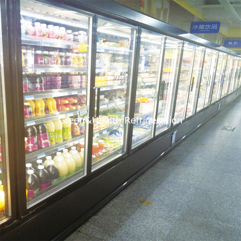 สร้างโครงการซูเปอร์มาร์เก็ต Multideck Open Chiller สำหรับร้านสะดวกซื้อ