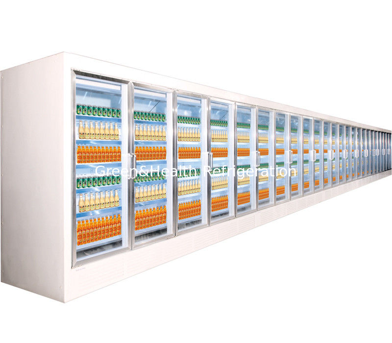 สร้างโครงการซูเปอร์มาร์เก็ต Multideck Open Chiller สำหรับร้านสะดวกซื้อ
