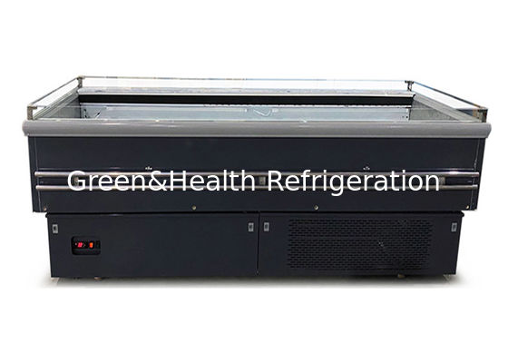 ตู้เย็นสี่เหลี่ยมซูเปอร์มาร์เก็ตรวมตู้แช่เย็นอุปกรณ์ทำความเย็น