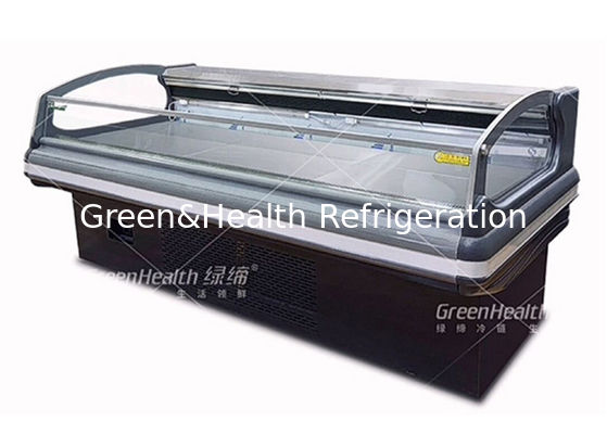 1800W Deli Display ตู้เย็นแสดงเนื้อสัตว์ Chiller Fan Cooling