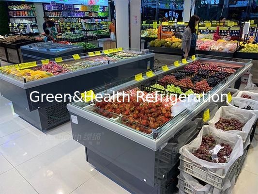 ตู้แช่ผักและผลไม้แนวนอนแบบเปิดด้านบน