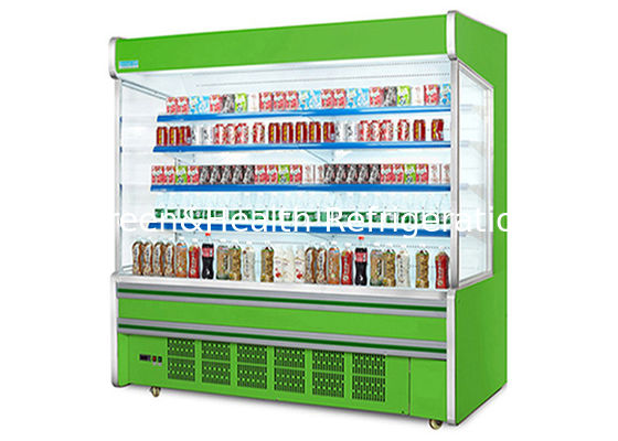 เสียบคอมเพรสเซอร์คูลเลอร์แนวตั้งเปิดโล่งสำหรับเครื่องดื่ม