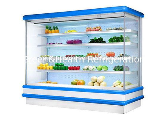 2332L R22 Open Display Chiller อุปกรณ์ทำความเย็นละลายน้ำแข็งฟรี
