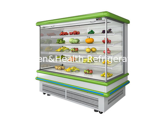 Shop Glass Layer Multideck Open Chiller ระบบในตัว