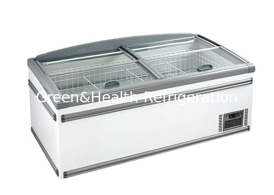 Commercial Combine Supermarket Island Freezer ประสิทธิภาพสูง