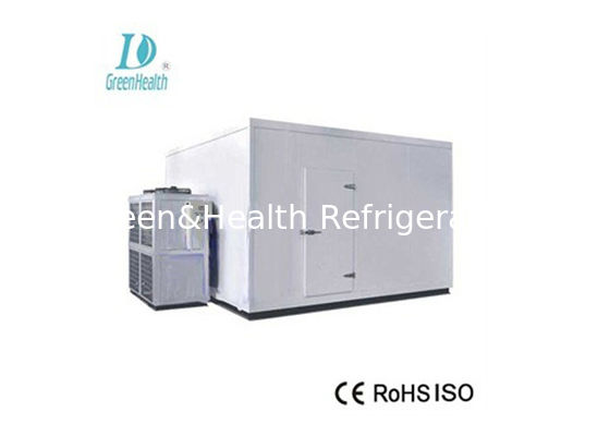 ความหนา 200 มม. ฉนวนกันความร้อน PU ห้องเย็นห้องแช่แข็งโกดังเก็บเนื้อสัตว์ผัก