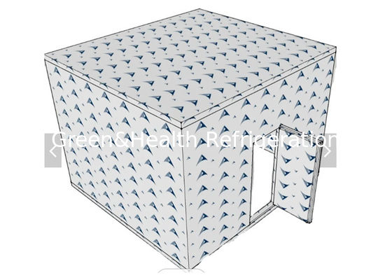 ตู้แช่เก็บอาหาร 30M3 แผง PU Walk In Cold Storage Room Condensing Unit ตู้เย็น