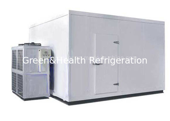 PU Panel Mini Cold Storage Room Walk In Cooler Easy Operate ระบบเย็นแฟนสําหรับตู้เย็นเนื้อ