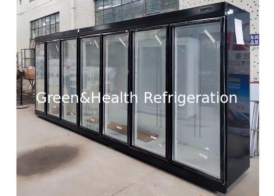 ประตูกระจก ตู้เย็นเครื่องดื่มเย็น เครื่องเย็นเครื่องดื่มพาณิชย์