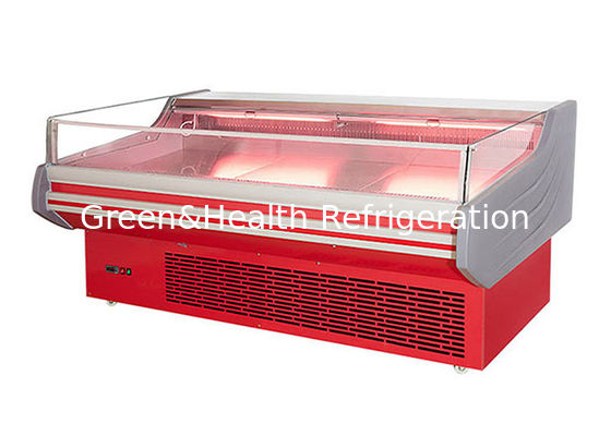 ขายกระจกเปิด อาหารสด กล่องเย็นลึก เครื่องเย็นไดนามิก