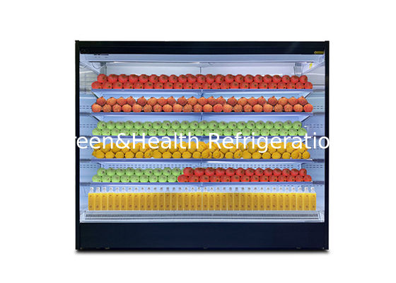 ระยะไกลเย็น Multideck เปิด Chiller Semi Vertical สําหรับโรงแรม