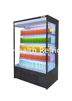 เครื่องทําความเย็นเปิดหลายชั้นขนาดเล็ก ประกอบด้วยระบบแบบยุโรป